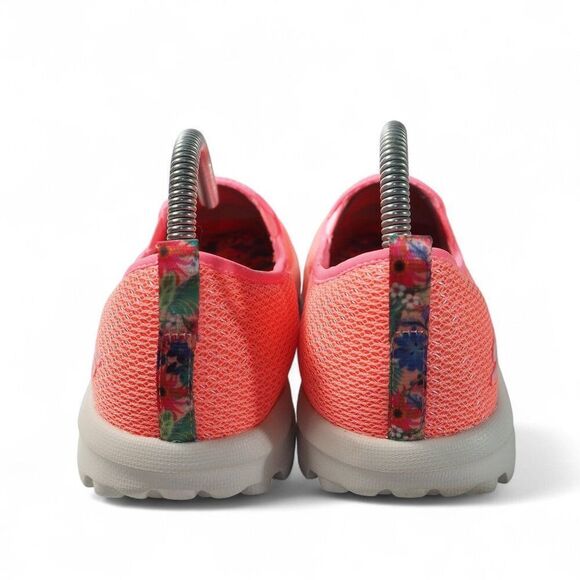 Skechers GO Walk Travel Slip-on Casual Shoes Pink 124980 Women's 8.5 - Picture 5 of 11